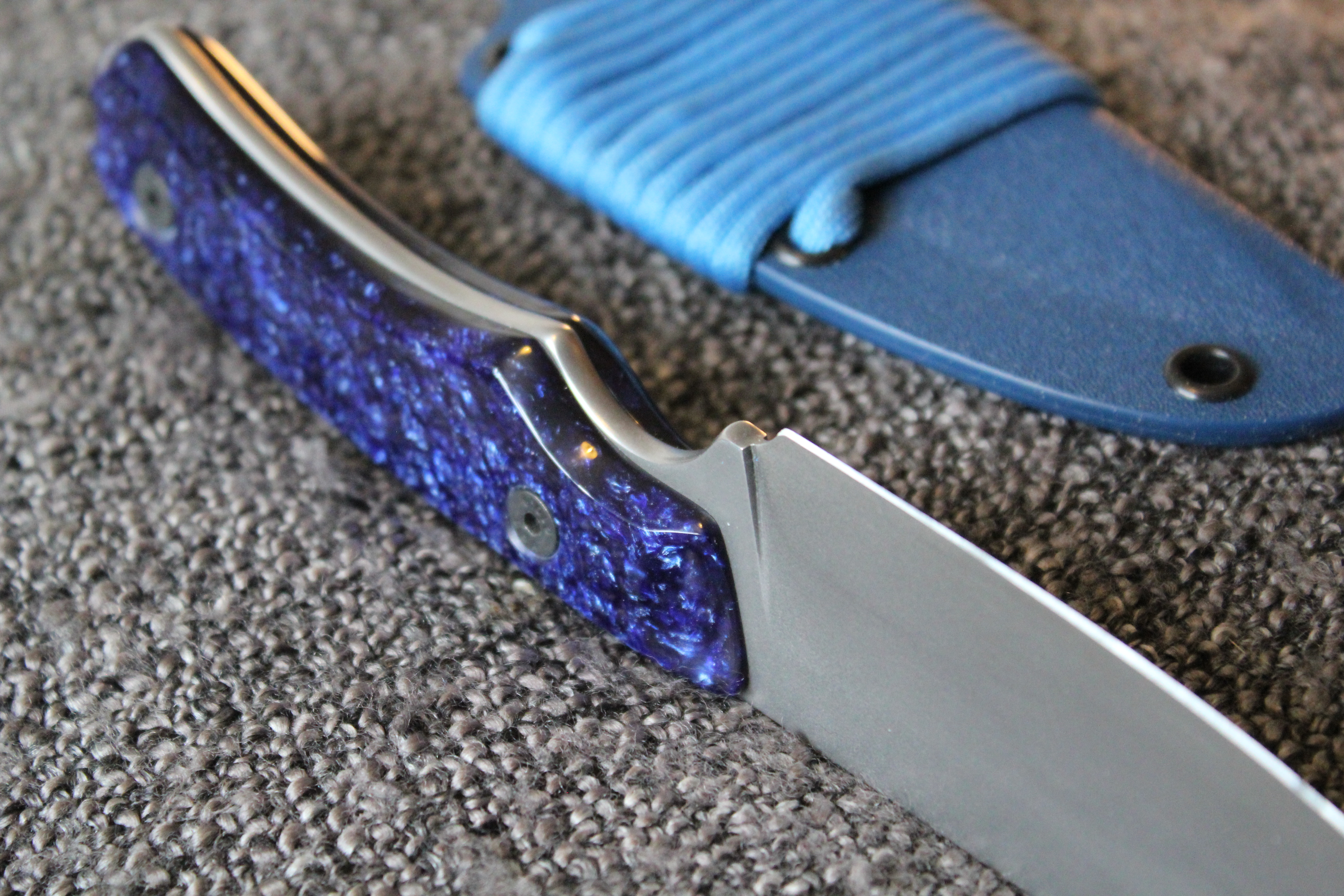 a photo of a completed knife handle