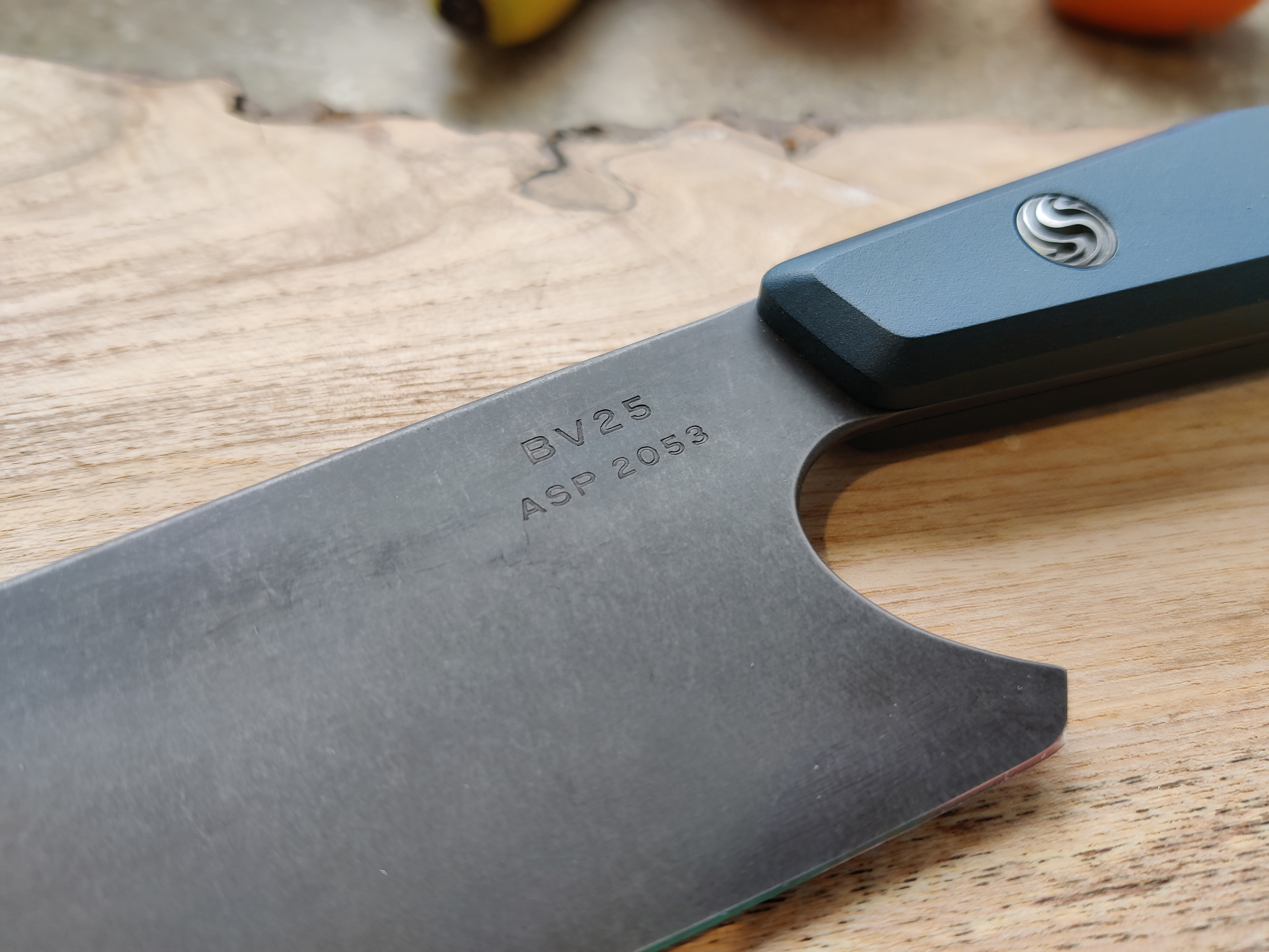 an image of a kitchen knife makers mark